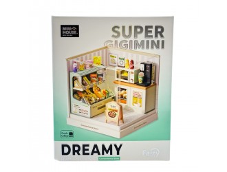 Set de constructie Mini House – seria Interior Mini Magazin deschis non-stop