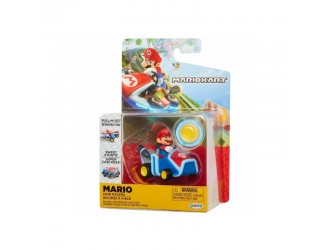  Masinuta Super Mario Coin Racers Wave 1, mecanism cu moneda, 6 cm, 3 ani+ -Super Mario