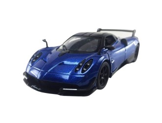 Macheta auto metalica Kinsmart Pagani Huayra BC2016 Albastru, Scara 1:36