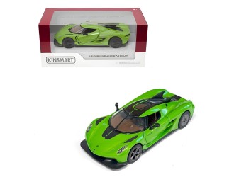 Macheta auto metalica Kinsmart Koenigsegg Jesko Absolut Verde, Scara 1:36