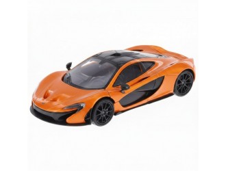 Macheta auto metalica Kinsmart McLaren P1 Portocaliu, Scara 1:36