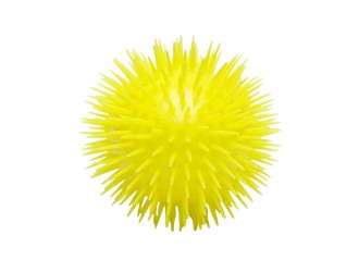 Minge antistres puffer 14 cm cu lumini Unikatoy 25708, Galben