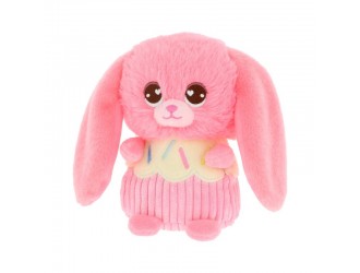 Jucarie de plus parfumata Keel Toys Iepuras Bunny Bakery Cupcakes Vanilie 16 cm