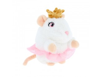 Jucarie de plus Keel Toys Keeleco Soricel Roz 14 cm