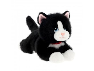 Jucarie de plus Keel Toys Keeleco Kitty Love Pisica Black Negru 28 cm