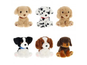 Jucarie de plus Keel Toys Keeleco Puppy Love Catelus Dachshund 14 cm