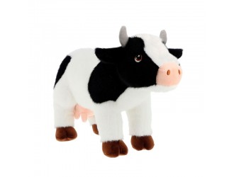 Jucarie de plus Keel Toys Keeleco Vacuta in picioare 30 cm