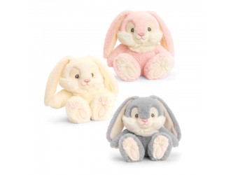 Jucarie de plus Keel Toys Keeleco Patchfoot Rabbits Iepuras Crem 15 cm