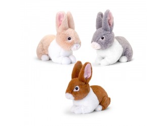 Jucarie de plus Keel Toys Keeleco Bunnies Iepuras Crem 25 cm