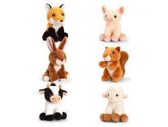 Jucarie de plus Keel Toys Keeleco Collectables Farm Vulpe 14 cm
