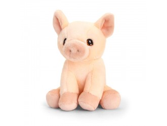 Jucarie de plus Keel Toys Keeleco Collectables Farm Purcelus 14 cm
