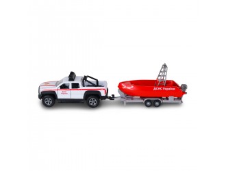 Set de joaca Serviciul de salvare pe apa cu sunete si lumini 29 cm, TechnoDrive