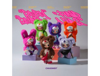 Figurina de colectie POP TOP Rebel Bear seria Find A Bag- Cool Boy