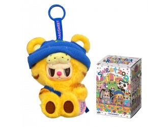Figurina de colectie-breloc POP TOP Rebel Bear seria Sweet Zoo