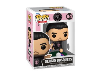 Figurina de colectie Funko POP! Football MLS Inter Miami: Sergio Busquets (Away) #04
