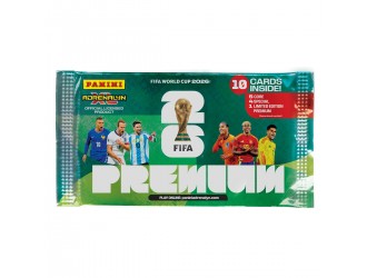 Carduri de colectie Panini Adrenalyn XL FIFA World Cup 2026 - Premium Cards Display Pack, 100 carduri (50 Core, 40 Special, 10 Premium Limited Edition)