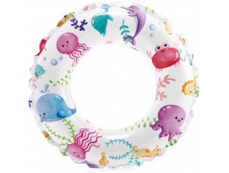 Colac gonflabil de inot 51 cm Lumea Oceanelor, 3-6 ani