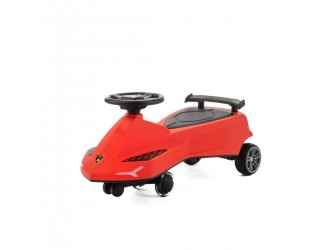 Masinuta copii Lamborghini Ride-On cu propulsie gravitationala, volan sport, roti silentioase, Adamex