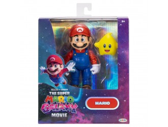 Figurina de colectie Super Mario Bros. Movie Mario, 12,5 cm, Jakks Pacific