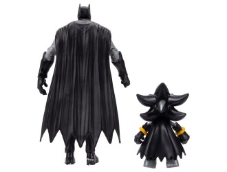 Figurina de colectie Sonic the Hedgehog x DC Comics Batman & Shadow, 15 cm + 7 cm, Jakks Pacific