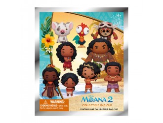 Figurina breloc surpriza 7cm, personaj din Moana 2, Monogram, Model Aleator