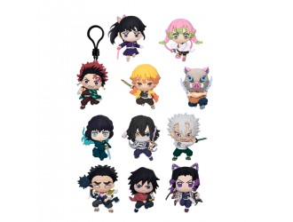 Figurina breloc surpriza 7cm, personaj din Demon Slayer Infinity Castle S1, Monogram, Model Aleator