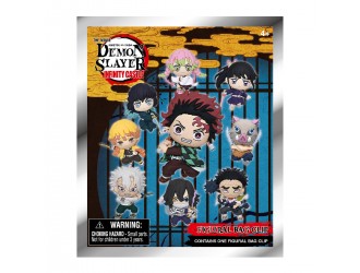 Figurina breloc surpriza 7cm, personaj din Demon Slayer Infinity Castle S1, Monogram, Model Aleator