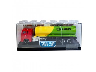 Macheta Autocisterna UPG in cutie de plastic 13,5x4,5x6,5cm TechnoDrive