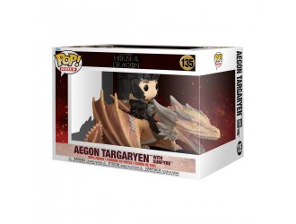 Figurina de colectie Funko POP! Rides: House of the Dragon – Aegon Targaryen  with Sunfyre #135