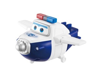 Figurina Transformabila Super Wings Paul, Avion si Robot, 10 cm