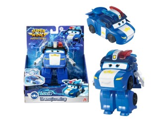 Figurina Transformabila Super Wings Lucie, Avion si Robot, 13 cm