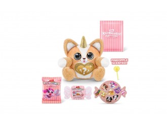 Jucarie de Plus Surpriza Rainbocorns Puppycorn S8 ZURU, cu Accesorii si Figurina Misterioasa