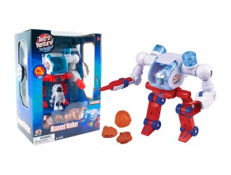Set de Joaca Spatiala Playmind Astro Venture Manned Walker, Robot Spatial cu Astronaut si Accesorii, +3 ani
