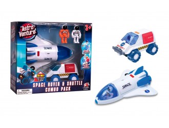 Set de Joaca Spatiala Playmind Astro Venture, Naveta Spatiala si Rover cu Astronauti, +3 ani