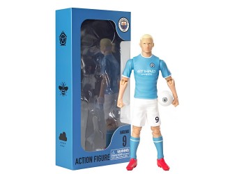 440035M Figurina Football Erling Haaland, Manchester City, 20 cm, Banbo Toys
