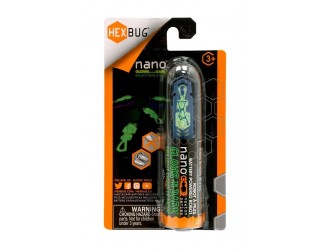 Robot insecta HEXBUG Nano Glow in the Dark, Albastru