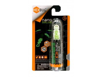 Robot insecta HEXBUG Nano Glow in the Dark, Alb