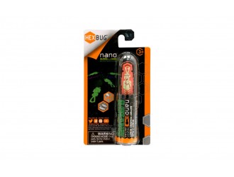 Robot insecta HEXBUG Nano Glow in the Dark, Rosu