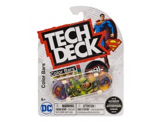 Fingerboard Tech Deck, skateboard pentru degete, Seria 2, DC Comics Lex Luthor
