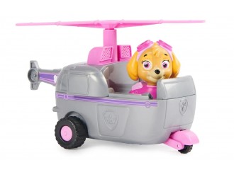 Vehicul Paw Patrol: Skye cu elicopter, Spin Master