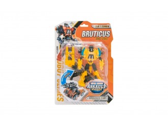 Robot transformabil Bruticus Assault Warrior Armored Car, 2 in 1, Robot si Autovehicul blindat