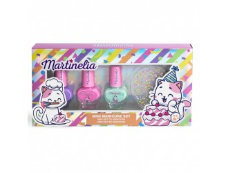 Set 3 lacuri de unghii si stickere YUMMY MARTINELIA