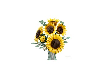 Set de constructie LEGO Botanicals 11502 Buchet de floarea-soarelui, jucarie de construit