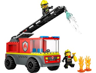 Set de constructie LEGO City 60463 Autospeciala de pompieri cu scara, jucarie de construit