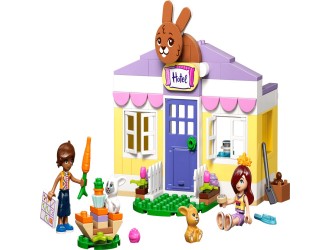Set de constructie LEGO Friends 42679 Hotelul iepurasilor Heartlake City, jucarie de construit