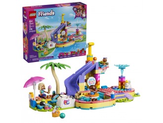 Set de constructie LEGO Friends 42676 Zi distractiva la parcul acvatic, jucarie de construit
