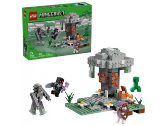Set de constructie LEGO Minecraft 21586 Gradina palida, jucarie de construit
