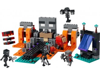 Set de constructie LEGO Minecraft 21590 Batalia cu Wither, jucarie de construit