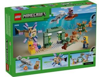 Set de constructie LEGO Minecraft 21598 Aventura subacvatica, jucarie de construit
