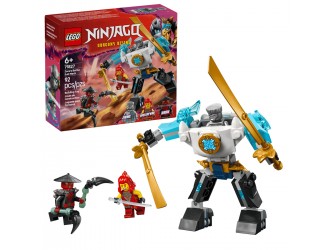 Set de constructie LEGO Ninjago 71827 Robotul de lupta al lui Zane, jucarie de construit